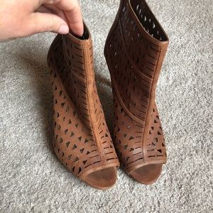 Vince Camino open toe booties